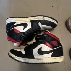 Nike Air Jordan 1 ブラック/ホワイト/レッド