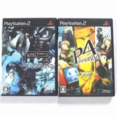 PS2ソフト　ペルソナ3 ペルソナ４セット