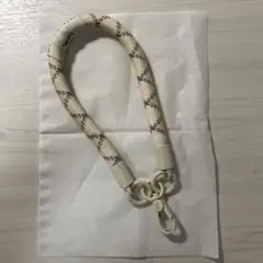 LAMOLE 編み込みストラップ ホワイト