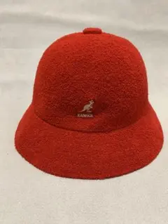カンゴール　バゲットハット　レッド　Mサイズ