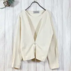 ☆クチューム/QTUME (M) 長袖 プルオーバー カットソー オフホワイト