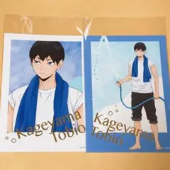 ハイキュー　プール掃除　ブロマイド　影山飛雄