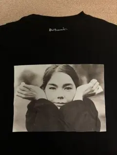 ニコアンド　ケヴィン・カミンズ　別注　コラボ ビョーク　フォトプリントTシャツ