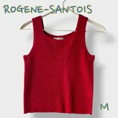 ＊ROGENE-SANTOIS ＊ Mサイズ ノースリーブ ニット 日本製