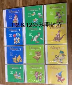 ディズニーDWE story and songs CD 12枚組