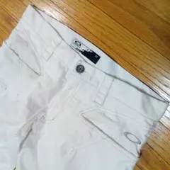 Oakley ホワイト チノパン ゴルフパンツ