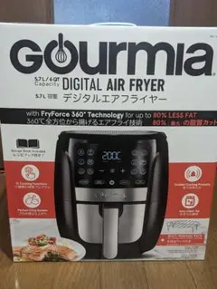 【2020年製】Gourmia ノンフライヤー GAF698 ブラック/シルバー Amazon.com: Gourmia Air Fryer Oven Digital Display 6 Quart