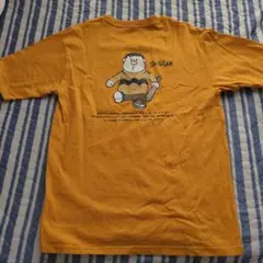 I'm GLEAN キャラクターTシャツ オレンジ