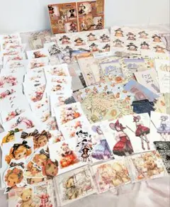 コラージュ 紙もの ハロウィン素材 まとめ売り 素材 ペーパー hwara