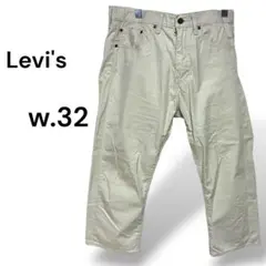 極美品　リーバイス Levi's 505ホワイト チノパン w.32