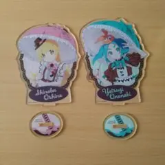 物語シリーズ　セガラッキーくじ　アクリルスタンド2つセット
