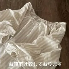スタディオクリップ・スモッグブラウス・ゆったりふんわり袖