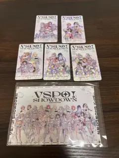 【ぶいすぽっ】VSPO SHOWDOWN 入場特典トレカとポストカードのセット