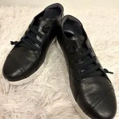 【美品】FELICE COLLECTION フェリーチェ スニーカー 黒　レザー