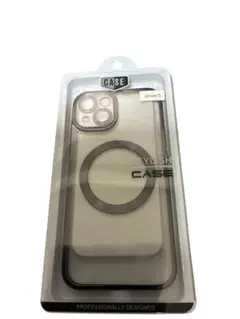 MagSafe対応 iPhone13 用 スタイリッシュ （ブラックフレーム）