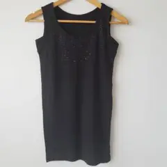 ♡新品タグ付き♡ タンクトップ コットン Ｍサイズ ブラック