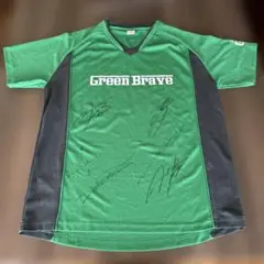 Green Brave サイン入りTシャツ