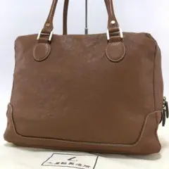 土屋鞄 ビジネスバッグ トートバッグ 2way ラウンド A4可 ブラウン