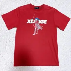 XLARGE 半妖の夜叉姫　もろは　Tシャツ　エンジ　Sサイズ