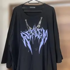 リフレム グラフィックTシャツ ブラック