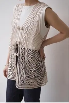 TODAYFUL＊Embroidery Middle Vest エクリュ TODAYFUL Embroidery Middle Vest エクリュ - メルカリ