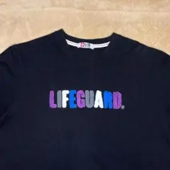 LIFEGUARD ライフガード　Tシャツ　ブラック　LLサイズ