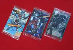 ガンダム　ジークアクス　ウエハース　カード　3種セット