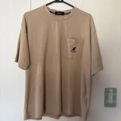 KANGOL ベージュ Tシャツ Mサイズ
