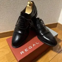【美品】REGAL 革靴 黒 24.5cm