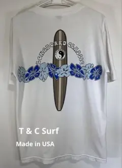 T&C Surf Designs Tシャツ　USA製　サーフ　アロハ