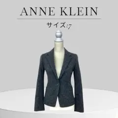 ANNE KLEIN アンクライン フォーマル シンプル 絹 シルク オフィス