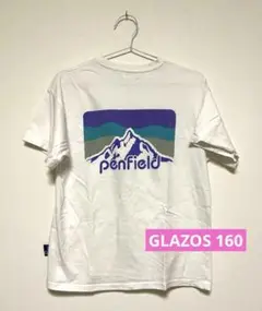 GLAZOS ジュニアＴシャツ　　 ホワイト/160