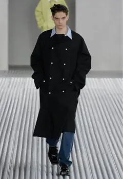 【希少・タグ付き新品】PRADA プラダ24ss スプリングトレンチコート XL