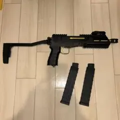 絶版品良品75m/s東京マルイ純正エアガン スコーピオンHOPUP付 東京マルイ 電動ガン チェスカー・ズブロヨフカ スコーピオン Vz