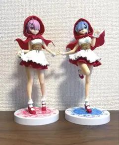 Re:ゼロから始める異世界生活 レム ラム 赤ずきん フィギュア 正規品