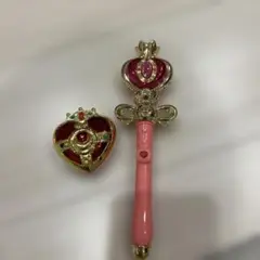 セーラームーンスーパー　ガチャガチャ　　コンパクト　スティックセット