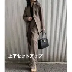 AMERI TAILORED JACKET セットアップ