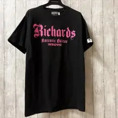 NARCOTIC ナーコティック　黒Tシャツ　ピンクロゴ　Lサイズ