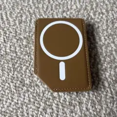 大幅値下げ！MagSafeカードケース&スタンド　レザー　美品