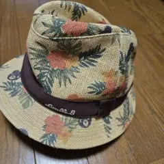 ミキハウス　ダブルビー　ストローハット