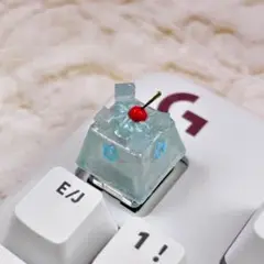ゆめかわソーダキーキャップ ハンドメイド
