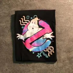 【GHOSTBUSTERS】ムービーTシャツ　黒　L 古着usedTSM10
