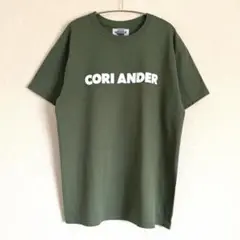 【美品】CURRY TO GALLERY　半袖Tシャツ　コリアンダー　Lサイズ