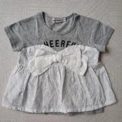 ビスチェ風Ｔシャツ SLAP SLIP 90cm BeBe