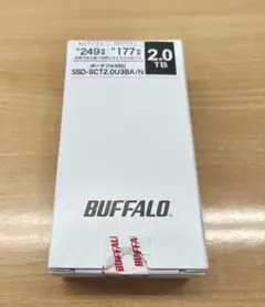 BUFFALO 外付けSSD 2.0TB SSD-SCT2.0U3BA/N