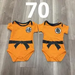 70 ドラゴンボール　ロンパース　セット　悟空　まとめ売り　亀仙人