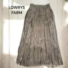 未使用　LOERYS FARM ギャザーワイドパンツ　スカートパンツ
