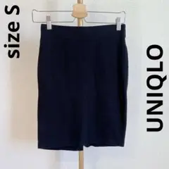 UNIQLO ユニクロ　ブラック　ペンシルスカート タイト　スリット入り　黒