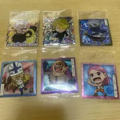 ワンピースウエハースシール　6枚セット