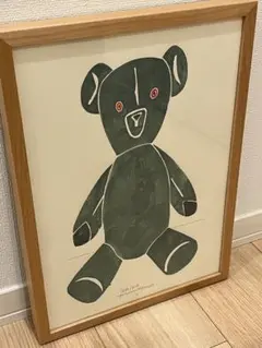 山口一郎　原画　テディベア　Sサイズ　裏面サイン・フクロウ絵あり 71hkFq201GL._UF350,350_QL50_.jpg
